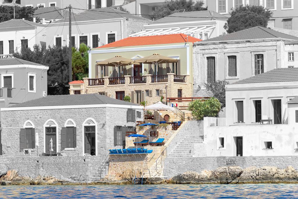 Vila Admiral'S House Chalki Town Exteriér fotografie