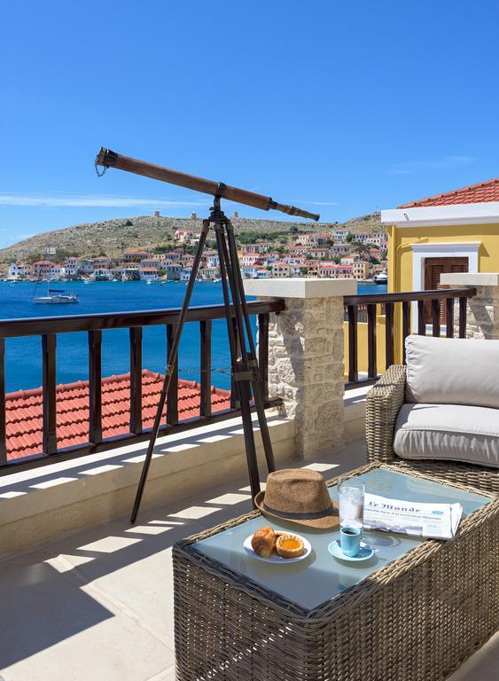 Vila Admiral'S House Chalki Town Exteriér fotografie